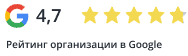 Рейтинг компании Umserv в Google